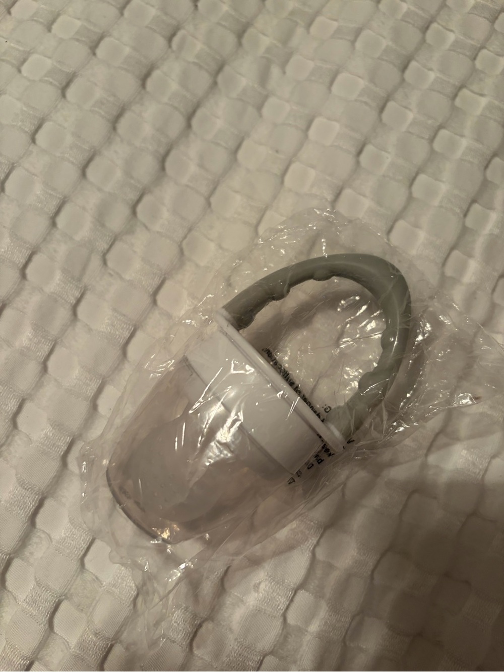 Dr. Brown's Fresh First Silicone Feeder with Gray Handle